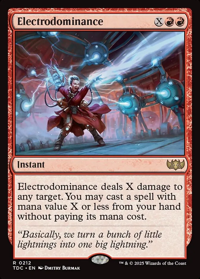 Electrodominance Front Face