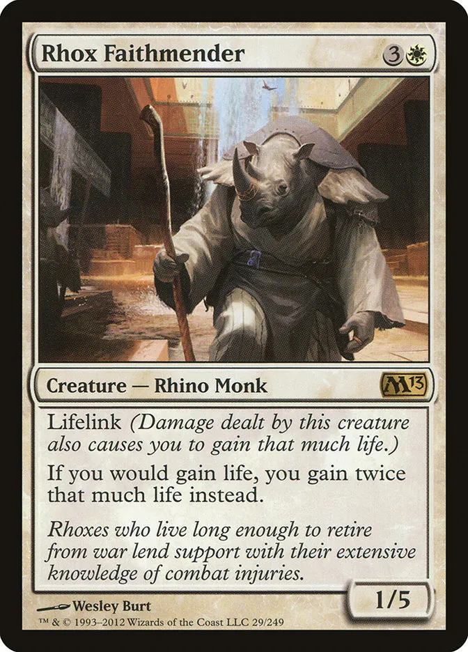Rhox Faithmender Front Face