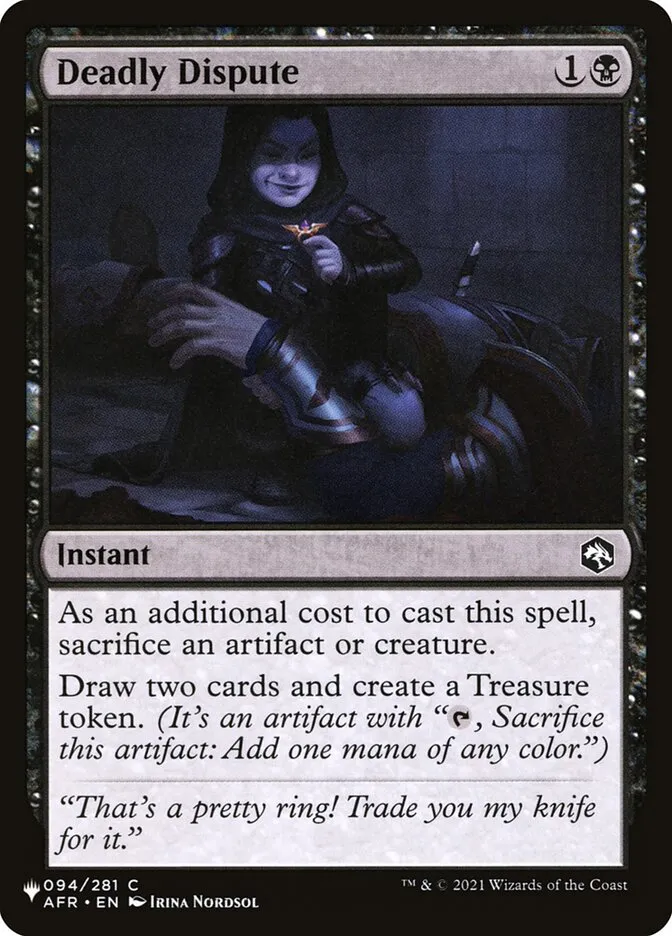 Deadly Dispute Front Face