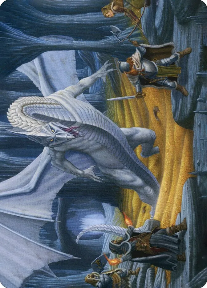 Cave of the Frost Dragon // Cave of the Frost Dragon Front Face