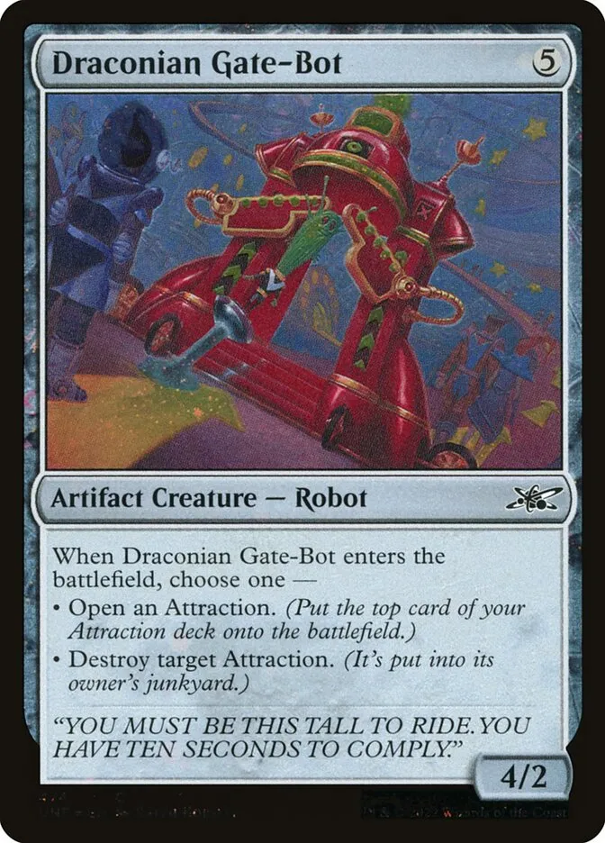 Draconian Gate-Bot Front Face