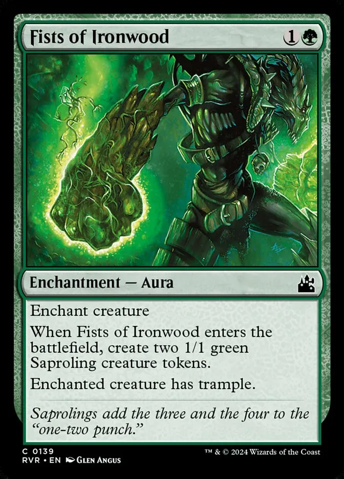 Fists of Ironwood Front Face