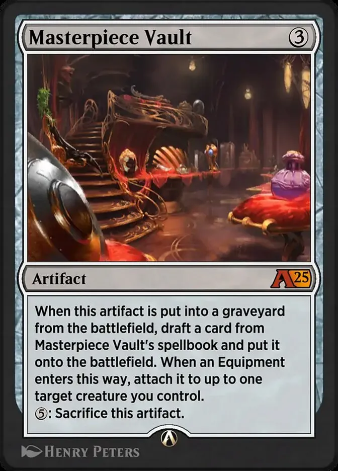 Masterpiece Vault Front Face
