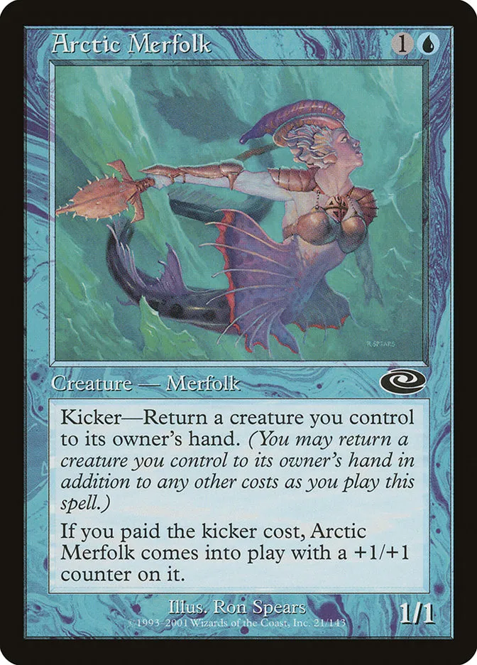 Arctic Merfolk Front Face