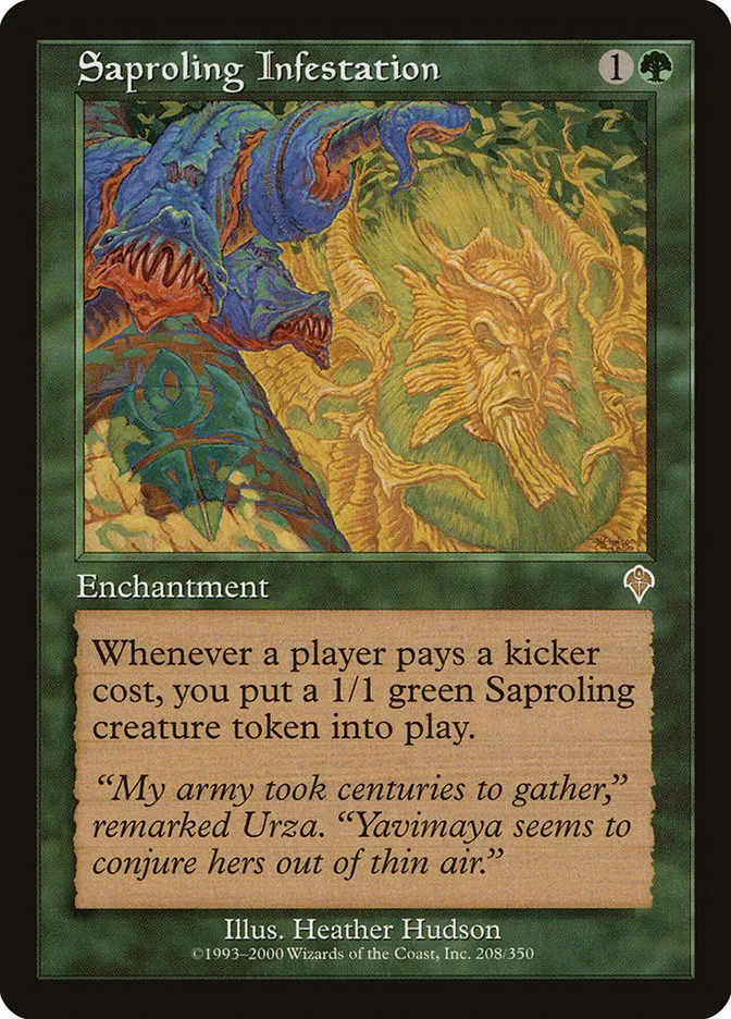 Saproling Infestation Front Face