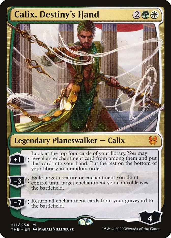 Calix, Destiny's Hand Front Face