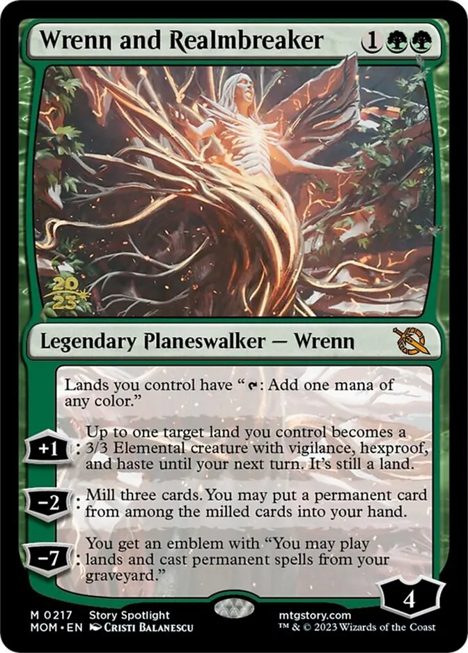 Wrenn and Realmbreaker Front Face