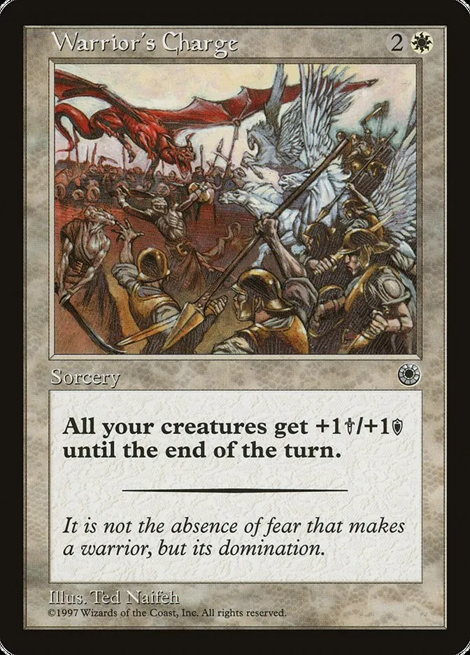 Warrior's Charge Front Face