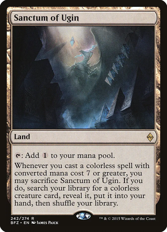 Sanctum of Ugin Front Face