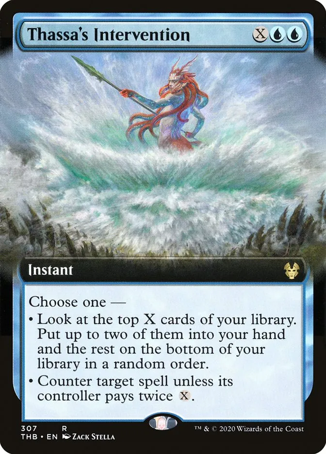 Thassa's Intervention Front Face