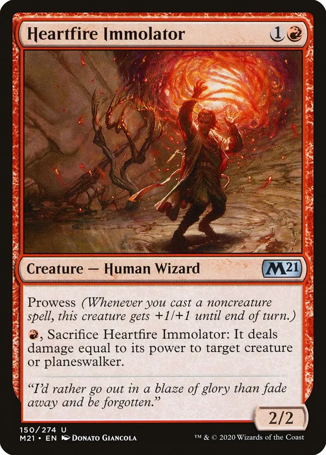 Heartfire Immolator Front Face