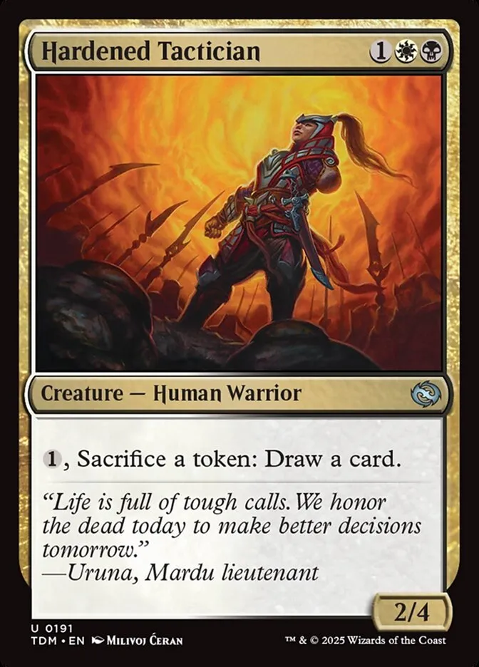 Hardened Tactician Front Face