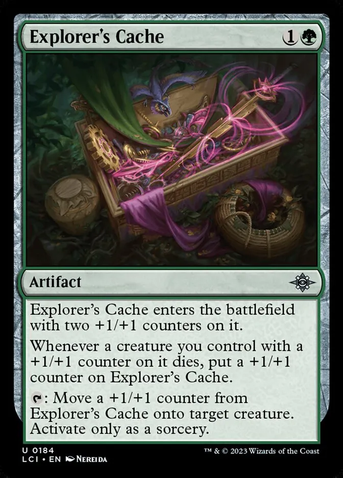 Explorer's Cache Front Face
