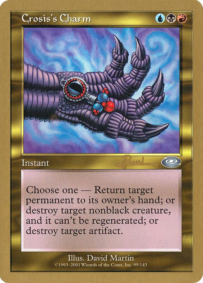 Crosis's Charm Front Face