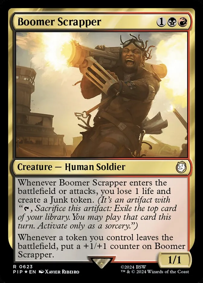 Boomer Scrapper Front Face