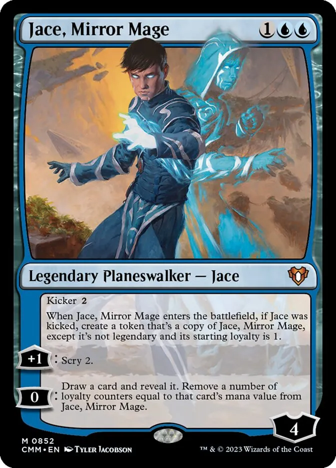 Jace, Mirror Mage Front Face