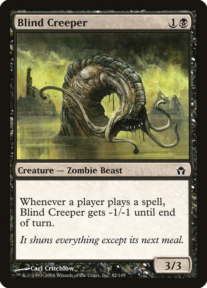 Blind Creeper Front Face