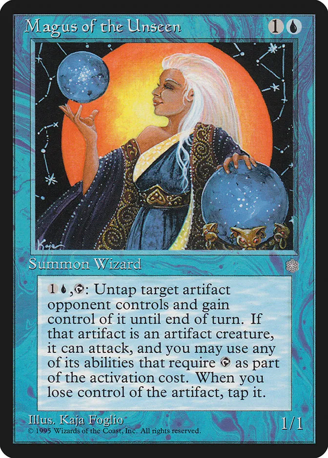 Magus of the Unseen Front Face