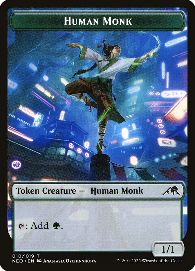 Human Monk Front Face
