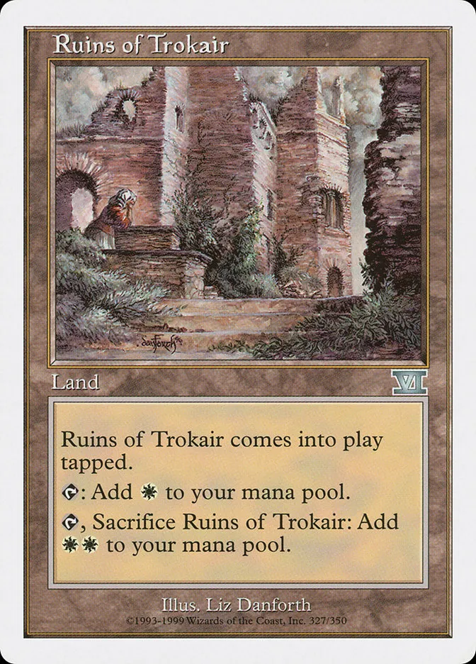 Ruins of Trokair Front Face