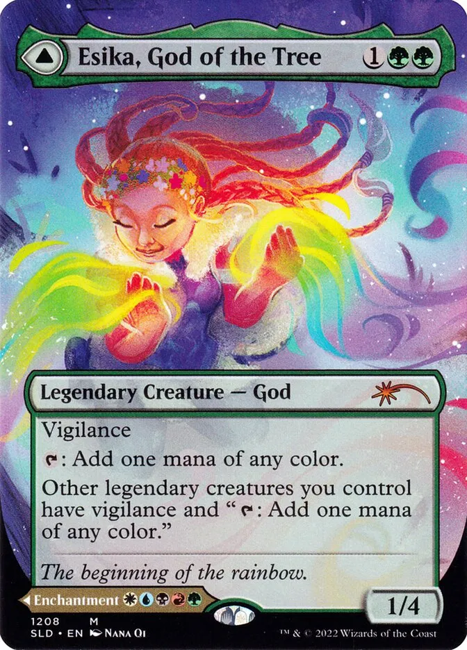Esika, God of the Tree // The Prismatic Bridge Front Face