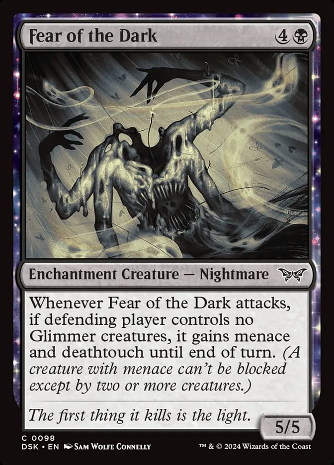 Fear of the Dark Front Face