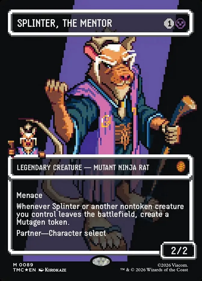 Splinter, the Mentor