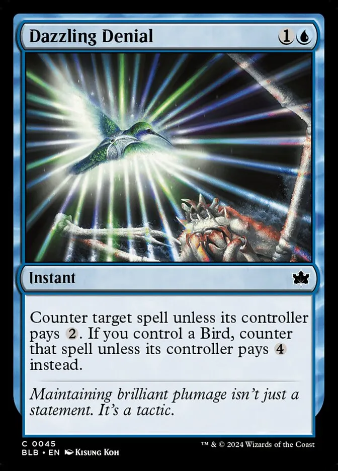 Dazzling Denial Front Face