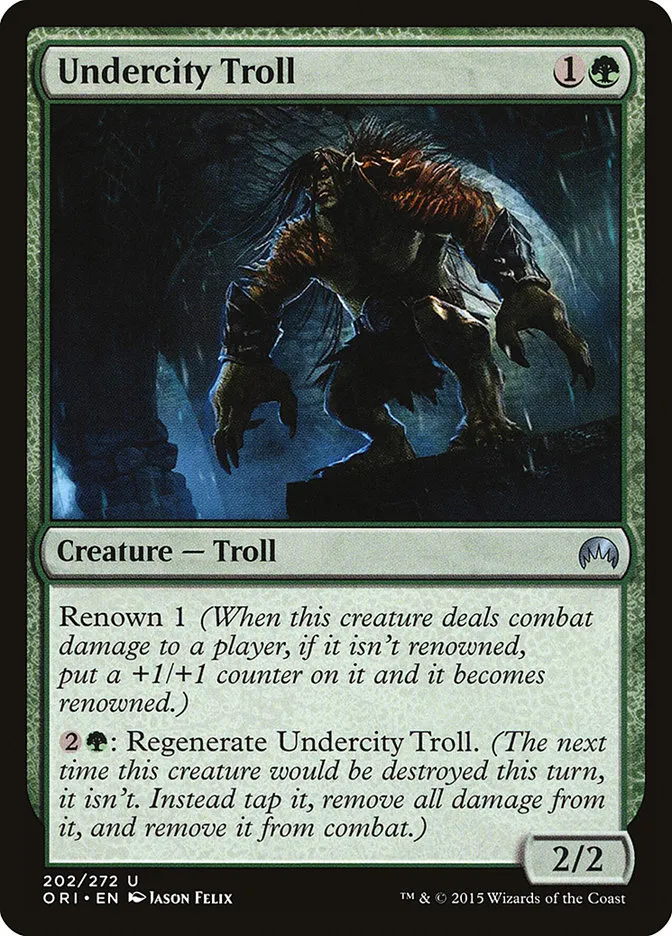 Undercity Troll Front Face