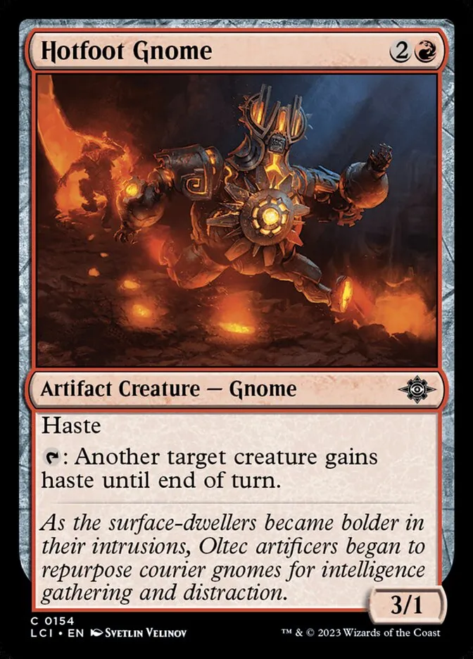 Hotfoot Gnome Front Face