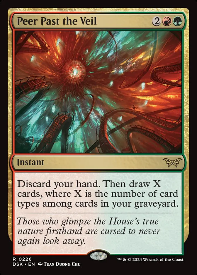 Peer Past the Veil Front Face