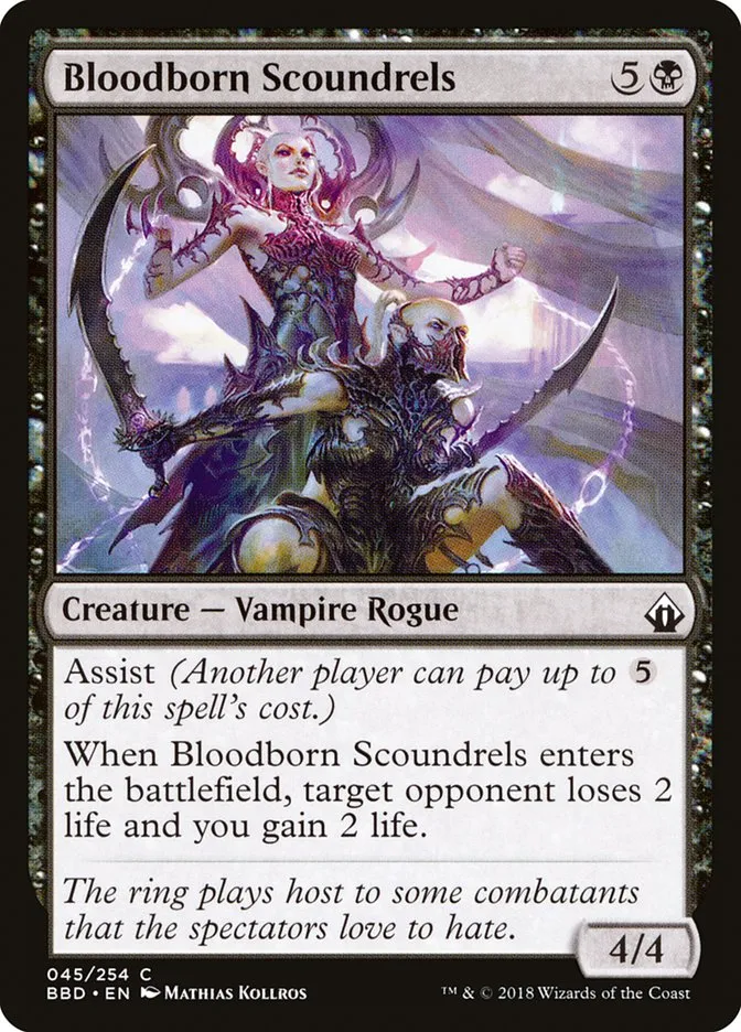 Bloodborn Scoundrels Front Face