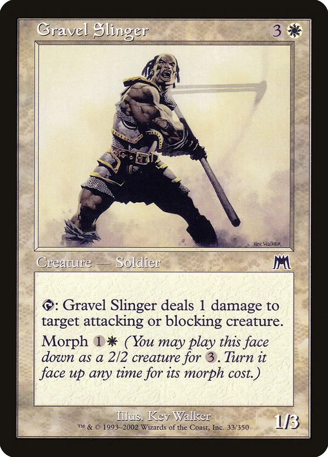 Gravel Slinger Front Face