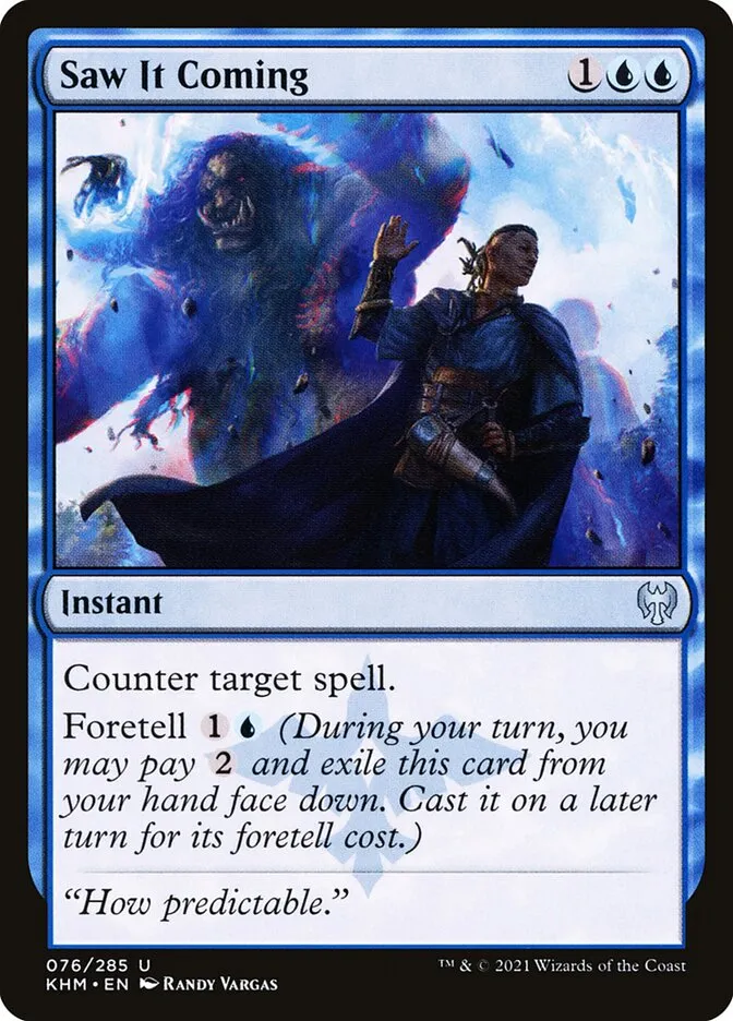 Saw It Coming Front Face