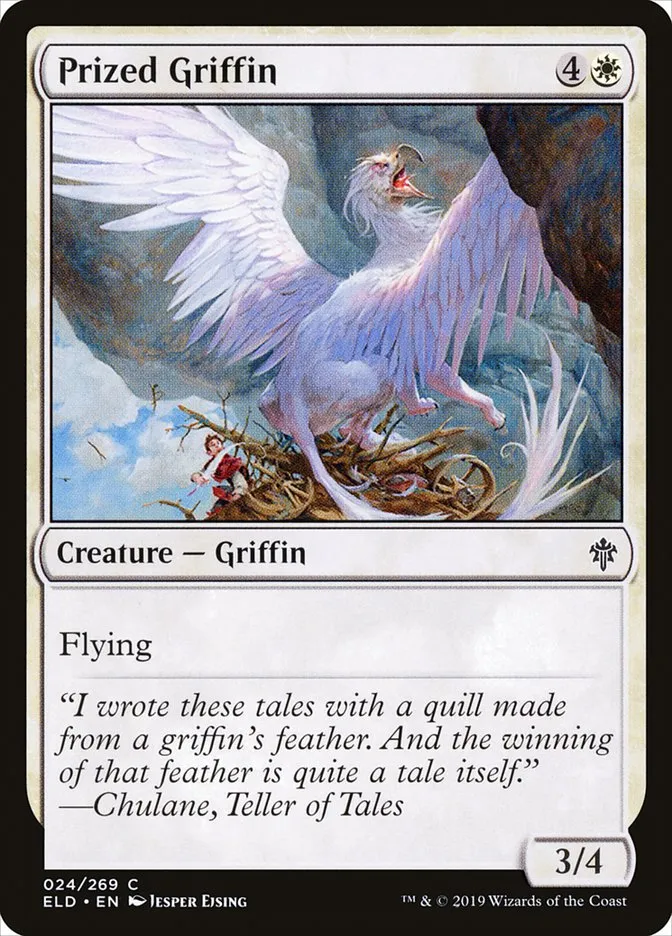 Prized Griffin Front Face