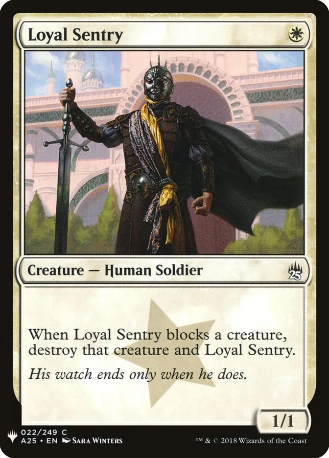 Loyal Sentry Front Face
