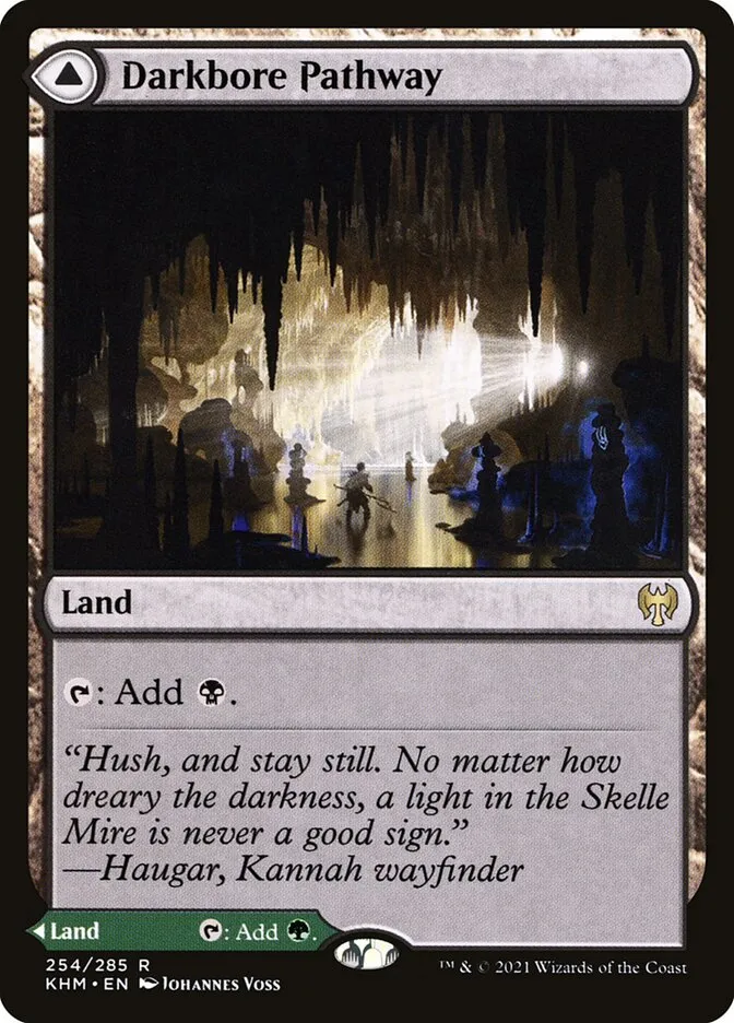 Darkbore Pathway // Slitherbore Pathway Front Face