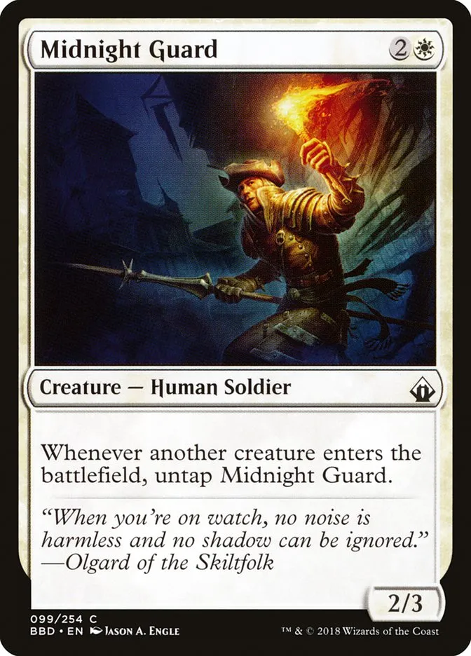 Midnight Guard Front Face
