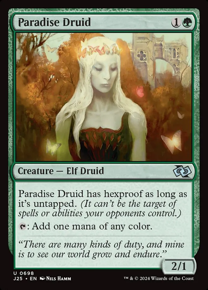 Paradise Druid Front Face