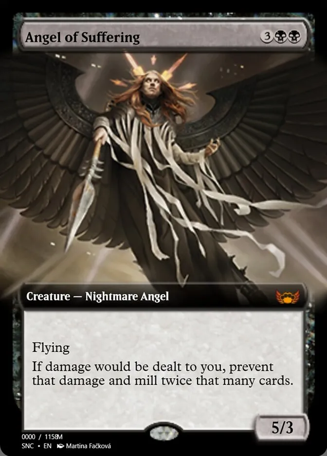Angel of Suffering Front Face
