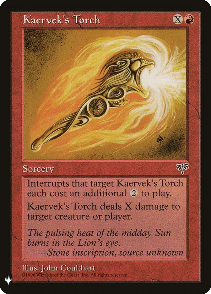 Kaervek's Torch Front Face