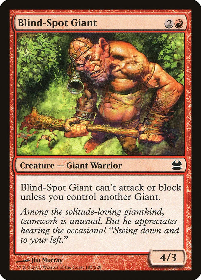 Blind-Spot Giant Front Face
