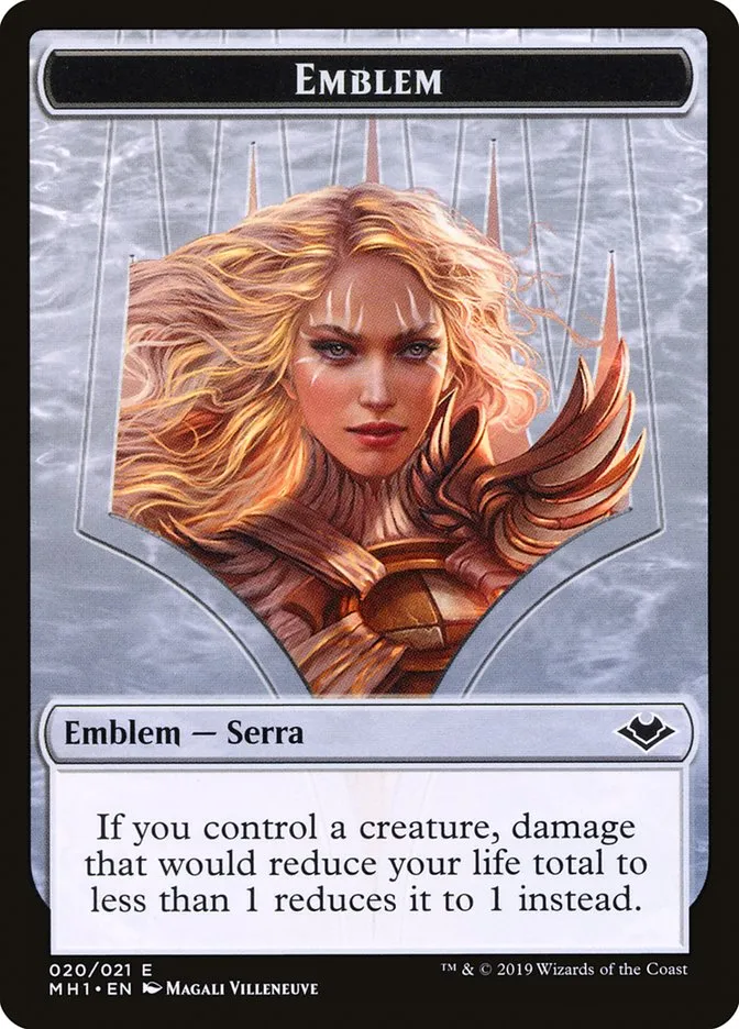 Serra the Benevolent Emblem Front Face