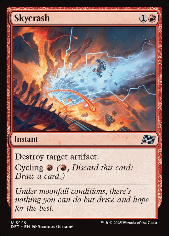 Skycrash Front Face