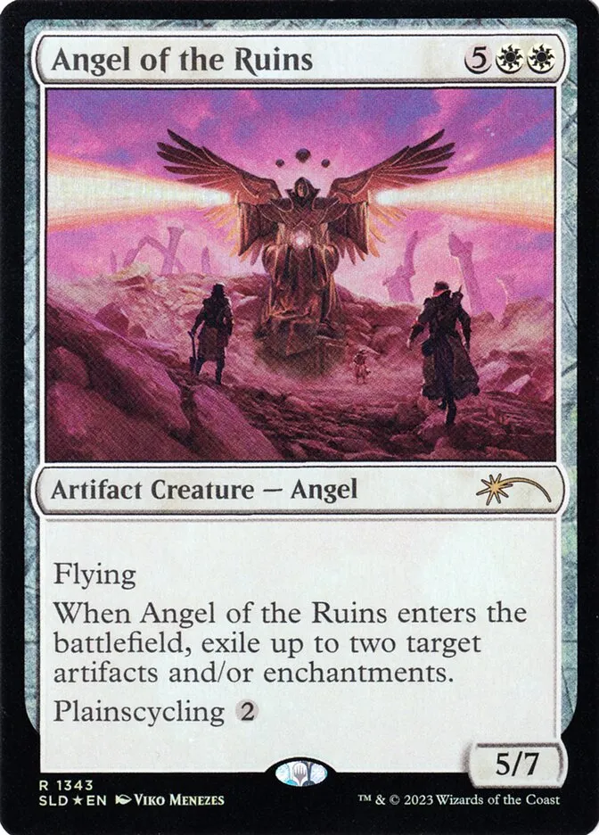 Angel of the Ruins Front Face
