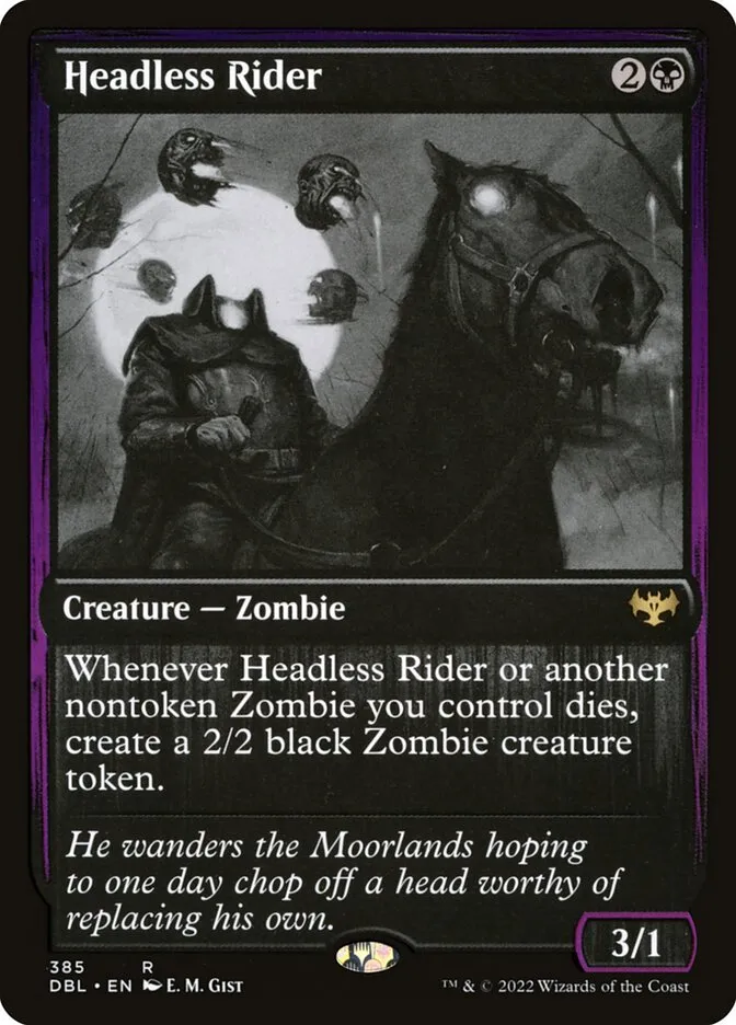 Headless Rider Front Face