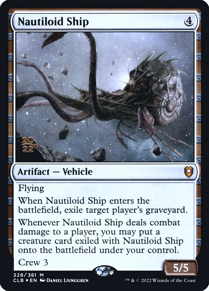 Nautiloid Ship Front Face