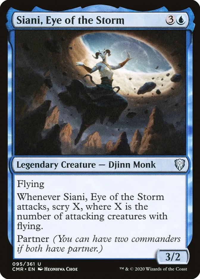 Siani, Eye of the Storm Front Face