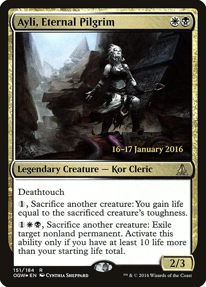 Ayli, Eternal Pilgrim Front Face