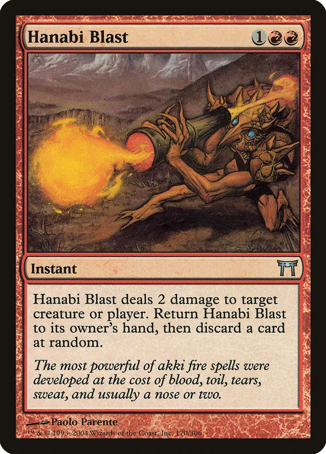 Hanabi Blast Front Face